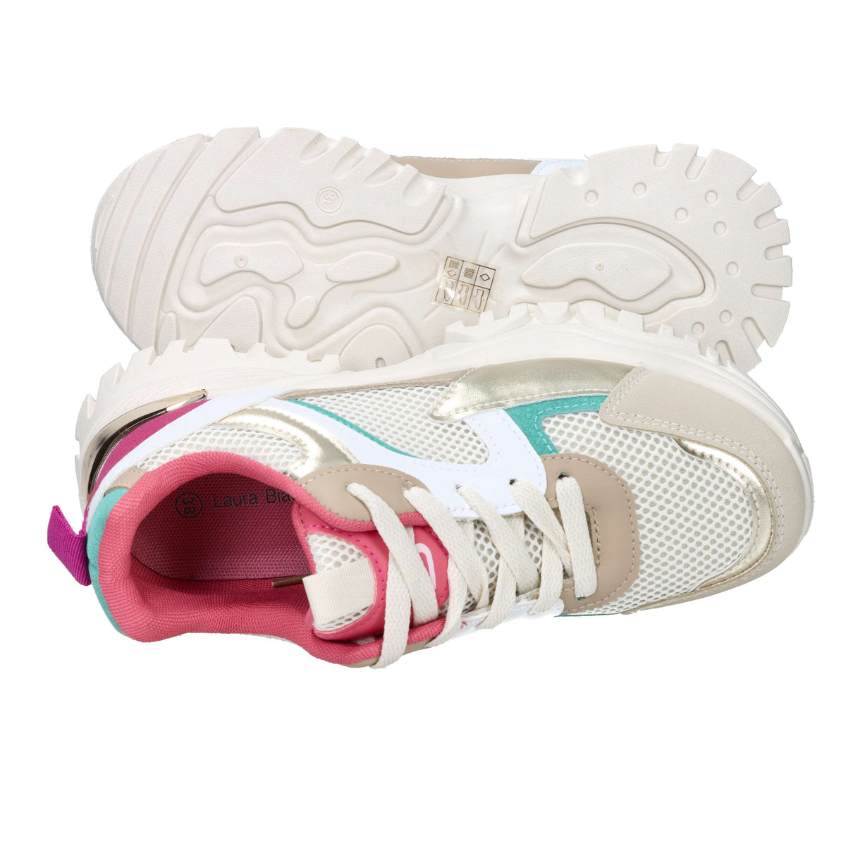 Laura Biagiotti Femme Sneakers 9654 Beige