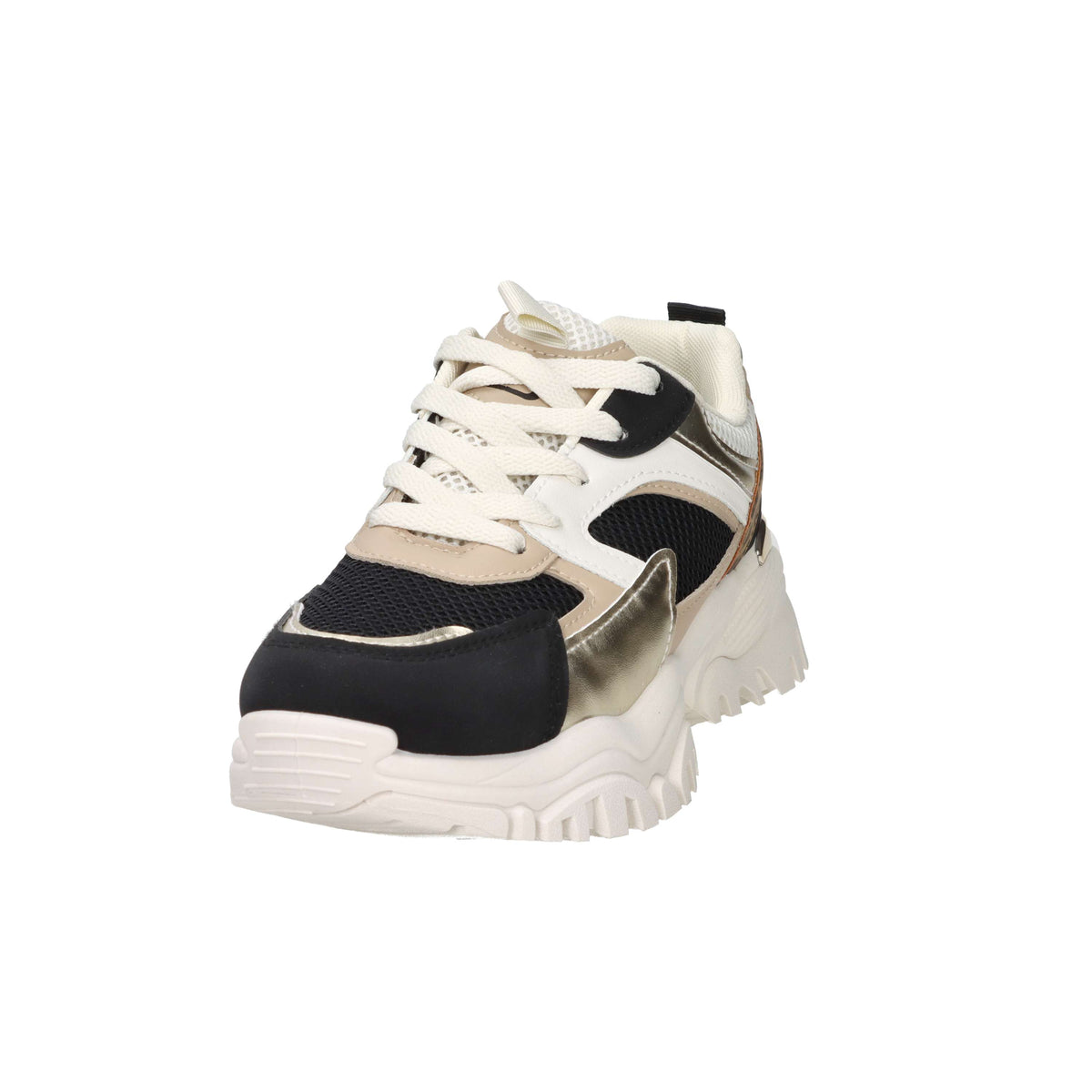 Laura Biagiotti Femme Sneakers 9654 Noir/Beige