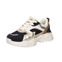 Laura Biagiotti Femme Sneakers 9654 Noir/Beige