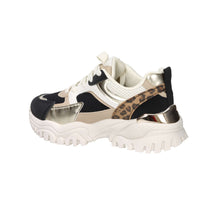 Laura Biagiotti Femme Sneakers 9654 Noir/Beige