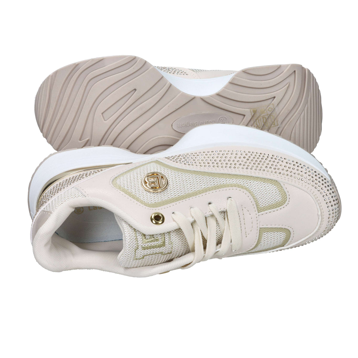 Laura Biagiotti Women Sneakers 9627 Beige