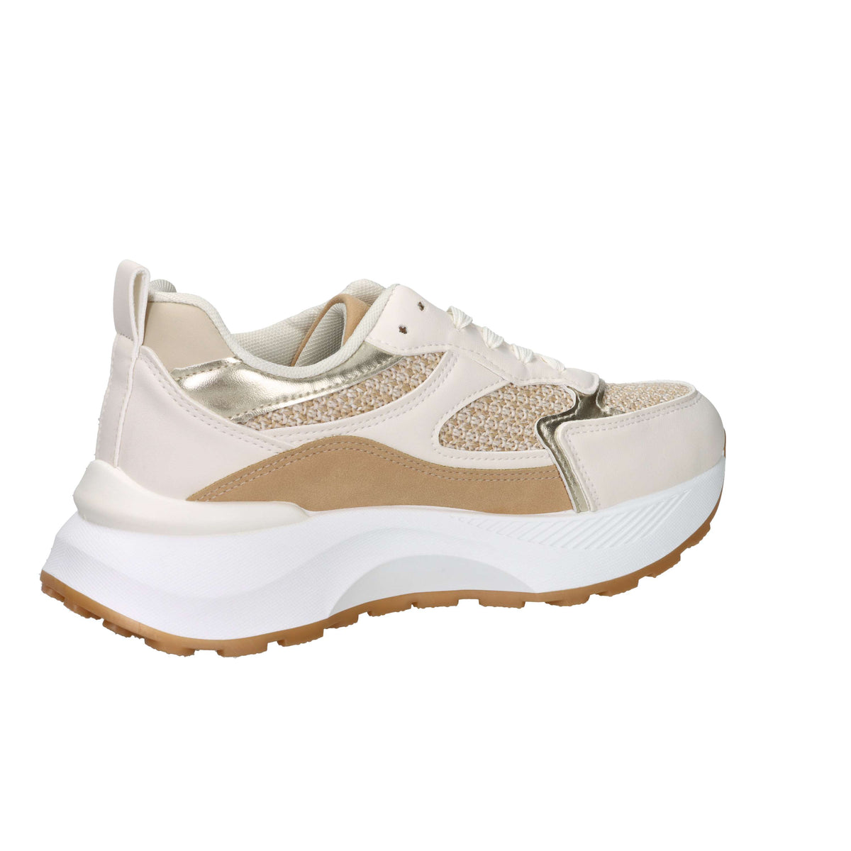 Laura Biagiotti Women Sneakers 9645 Beige/Leather