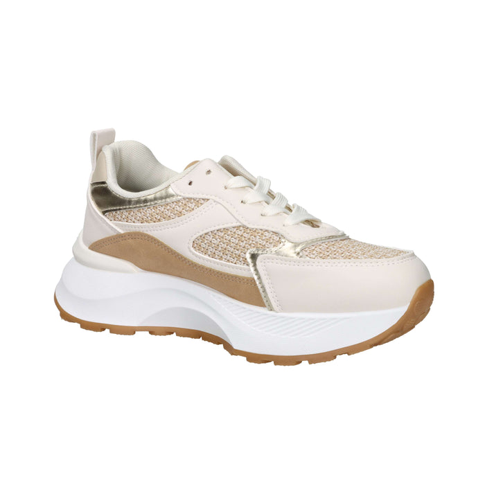Laura Biagiotti Donna Sneakers 9645 Beige/Cuoio