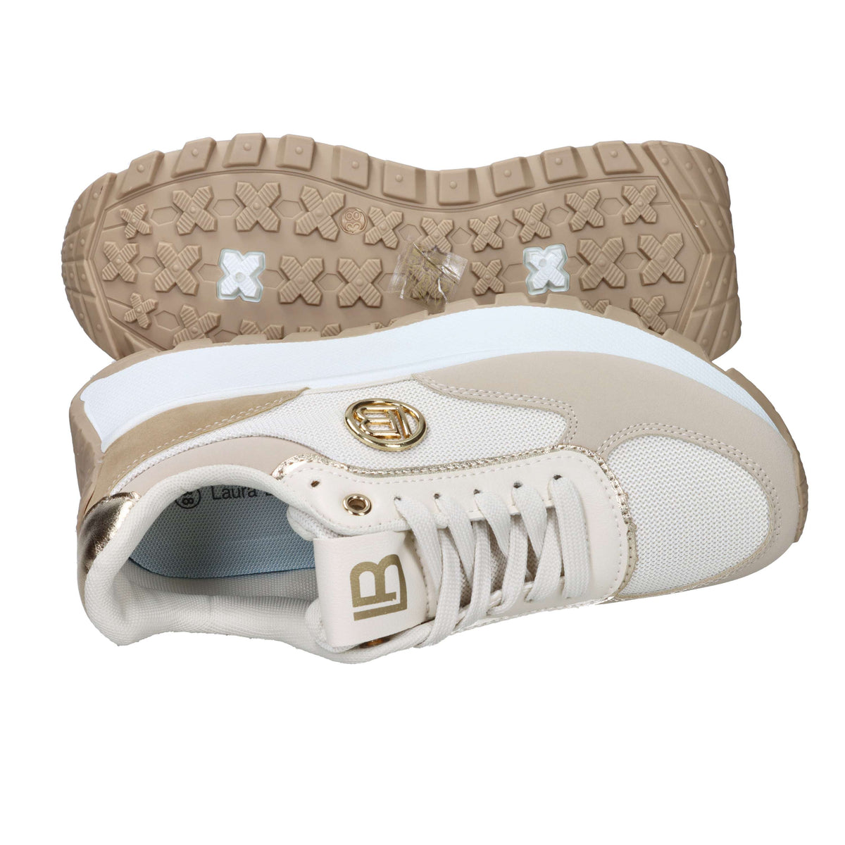 Laura Biagiotti Women Sneakers 9647 Beige
