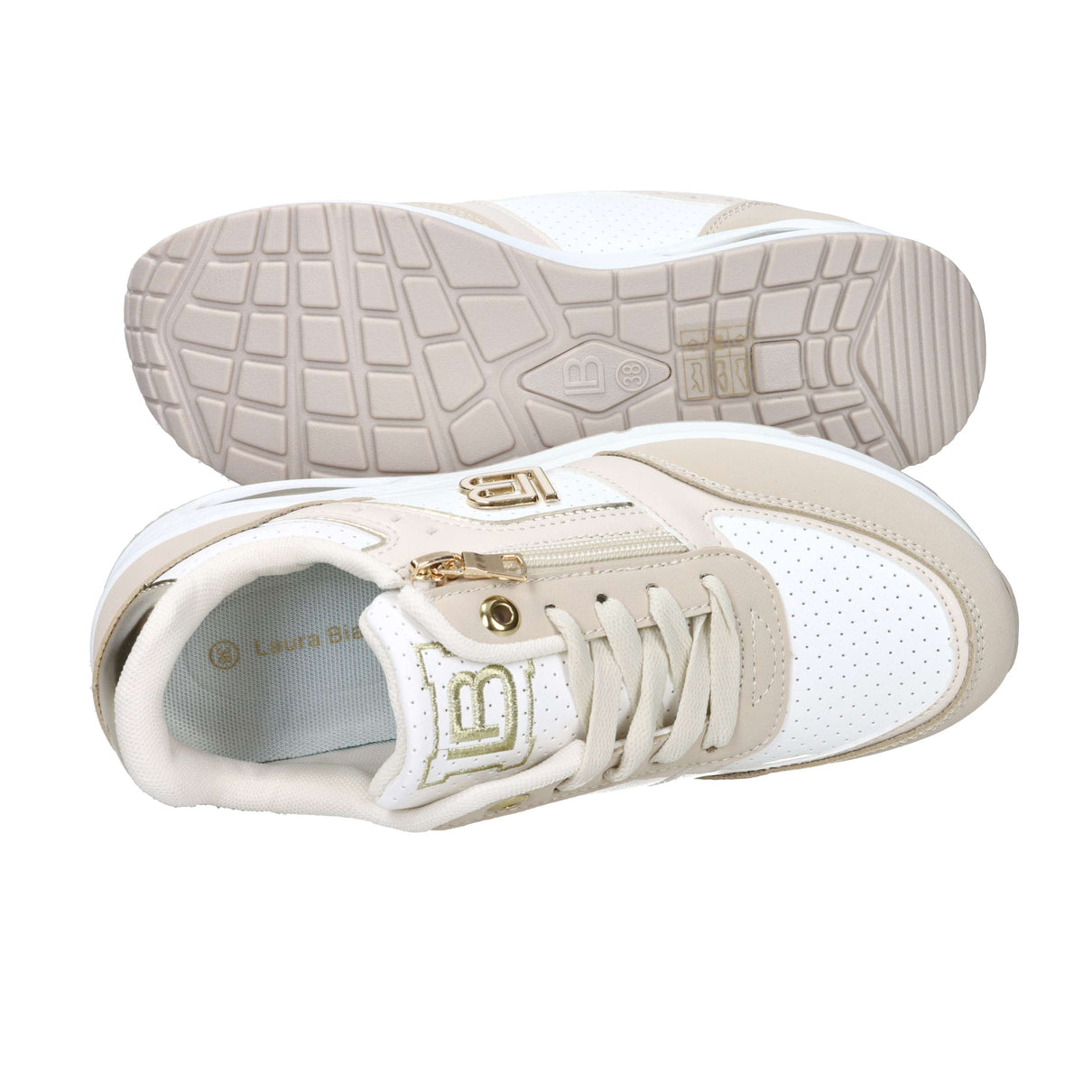 Laura Biagiotti Women Sneakers 9610 Beige