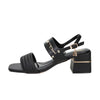 Laura Biagiotti Donna Sandalo con tacco 9745 Nero