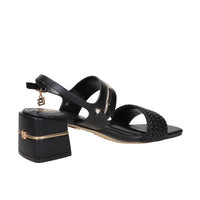 Laura Biagiotti Damen Sandale mit Absatz 9745 Schwarz