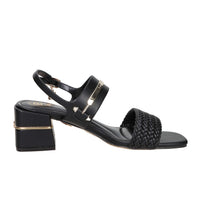 Laura Biagiotti Damen Sandale mit Absatz 9745 Schwarz
