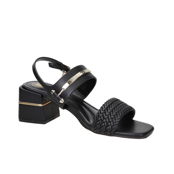 Laura Biagiotti Donna Sandalo con tacco 9745 Nero
