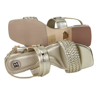 Laura Biagiotti Donna Sandalo con tacco 9745 Oro