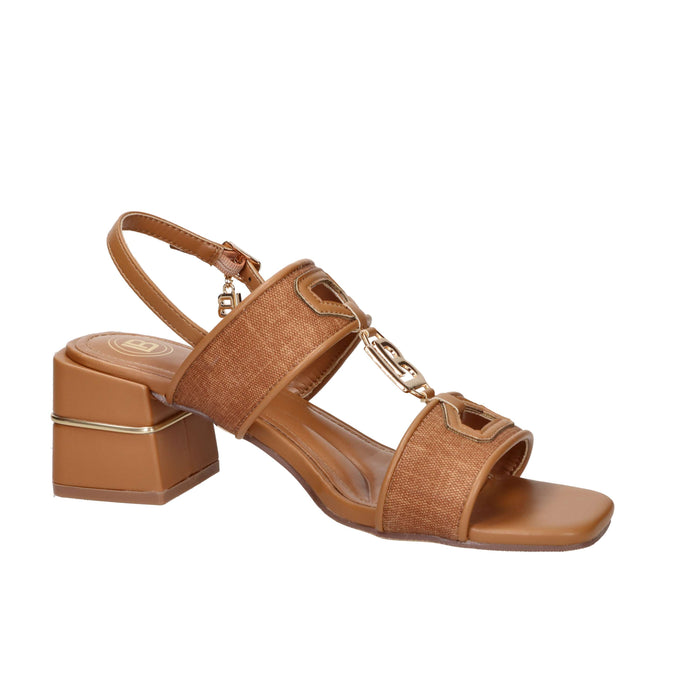 Laura Biagiotti Donna Sandalo con tacco 9746 Cuoio