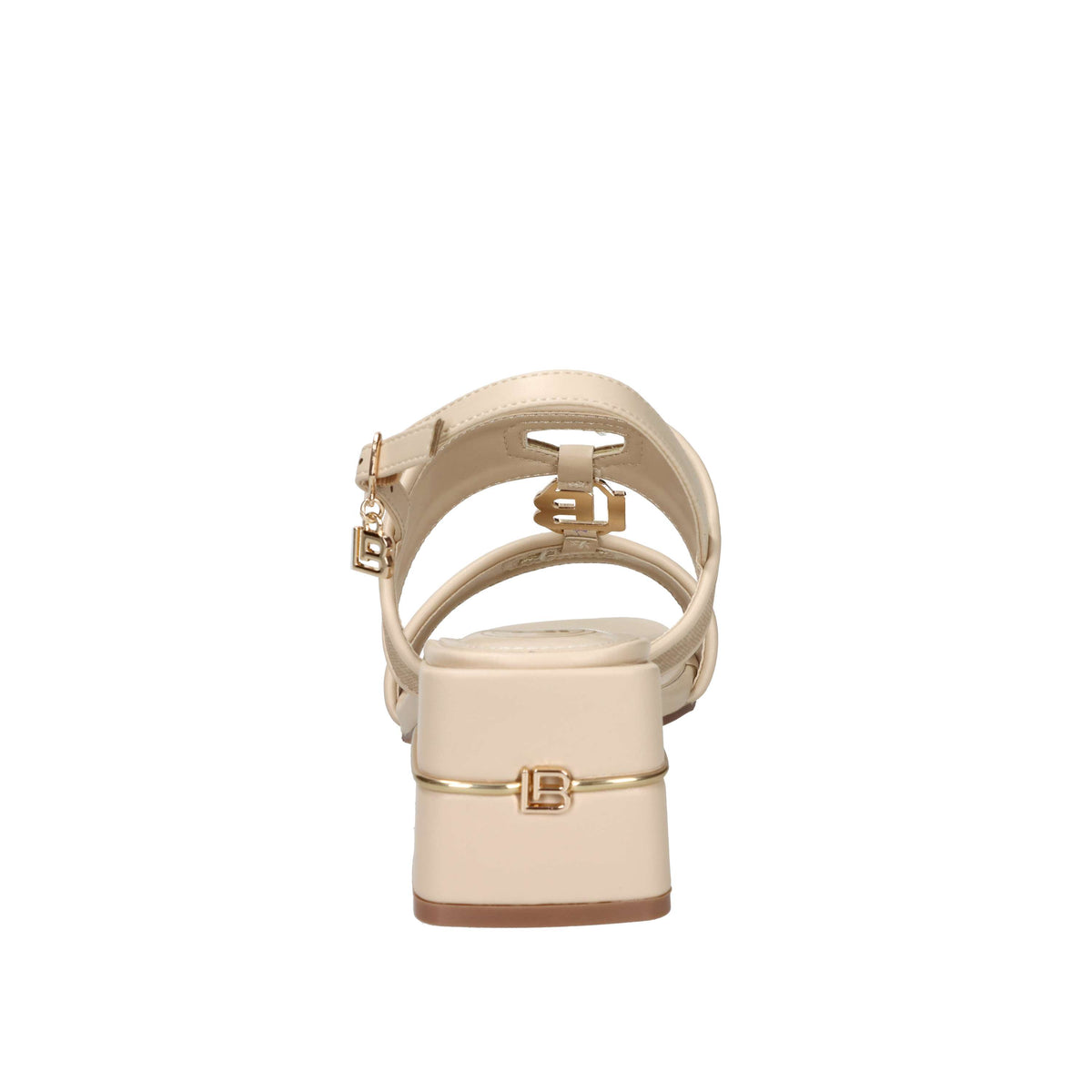 Laura Biagiotti Damen Sandale mit Absatz 9746 Beige