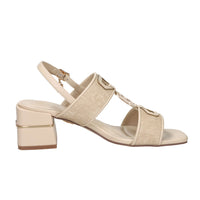 Laura Biagiotti Damen Sandale mit Absatz 9746 Beige