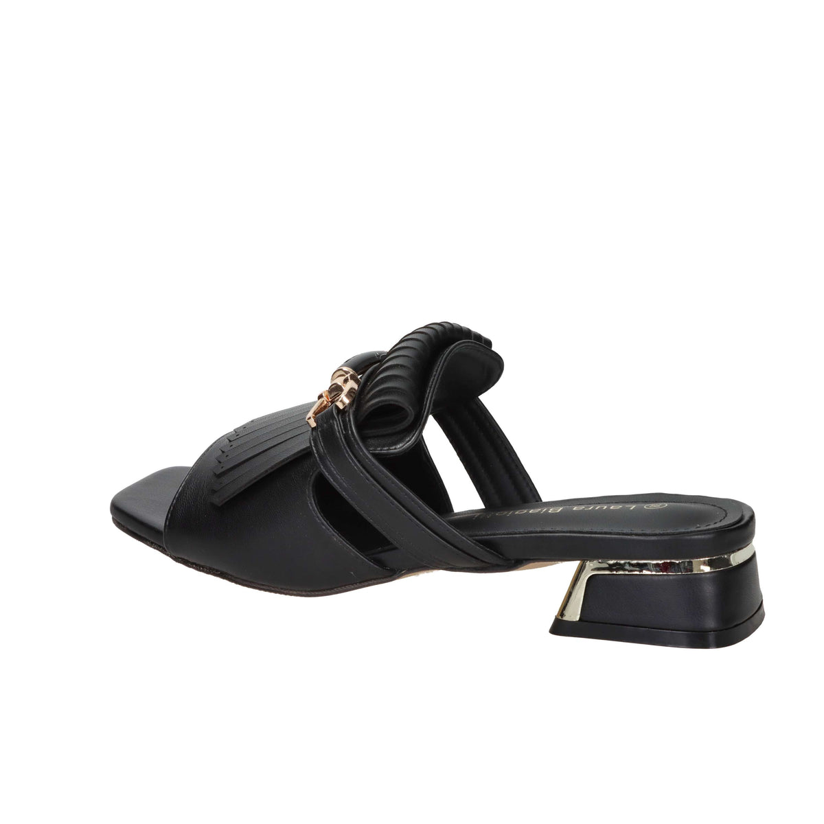 Laura Biagiotti Women Heeled Slipper 9724 Black