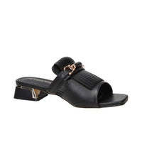 Laura Biagiotti Women Heeled Slipper 9724 Black