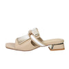 Laura Biagiotti Women Heeled Slipper 9724 Beige