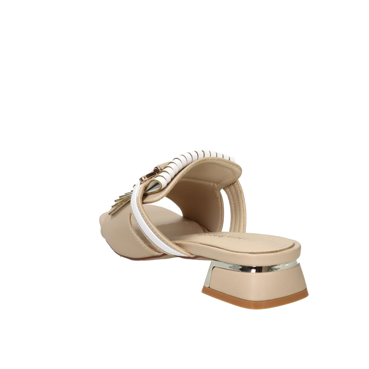 Laura Biagiotti Women Heeled Slipper 9724 Beige