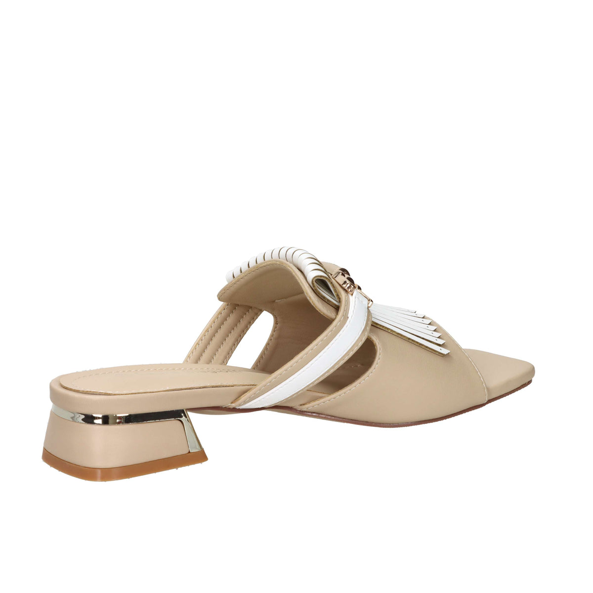 Laura Biagiotti Women Heeled Slipper 9724 Beige