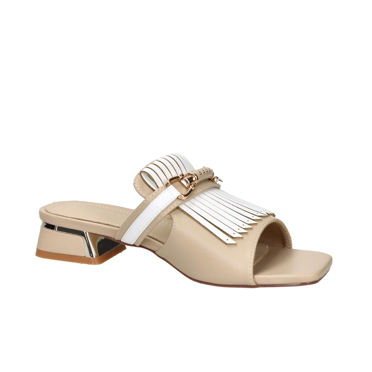 Laura Biagiotti Women Heeled Slipper 9724 Beige