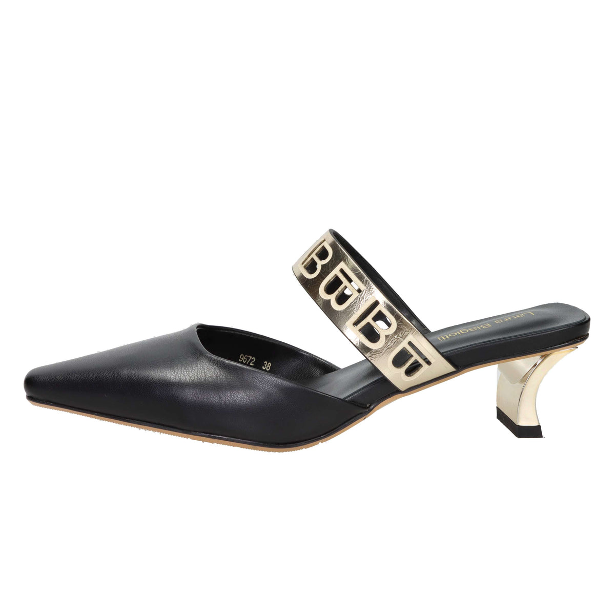Laura Biagiotti Donna Sabot 9672 Nero/Oro