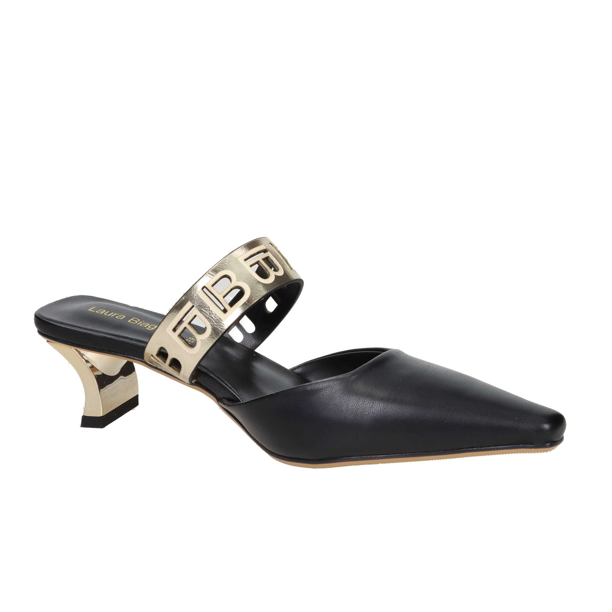 Laura Biagiotti Donna Sabot 9672 Nero/Oro