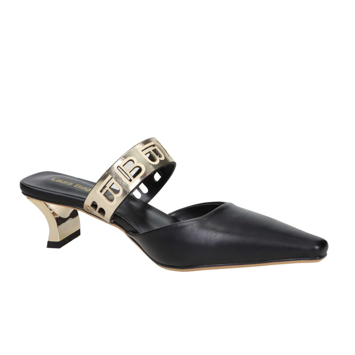 Laura Biagiotti Donna Sabot 9672 Nero/Oro