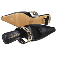 Laura Biagiotti Donna Sabot 9672 Nero/Oro