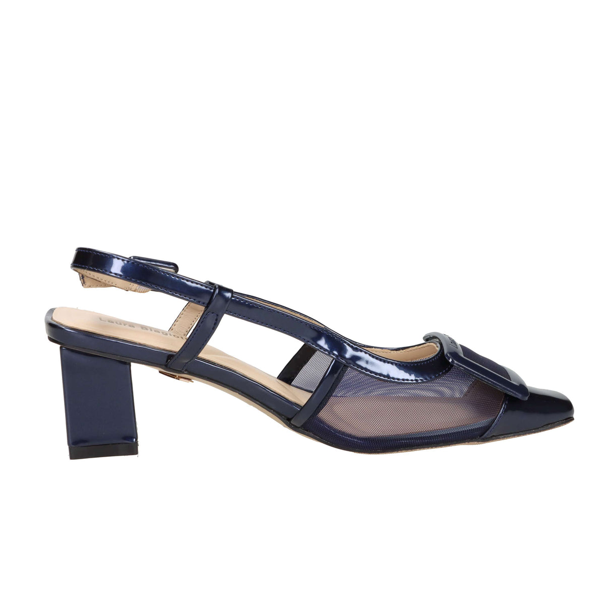 Laura Biagiotti Femme Slingback 9711 Bleu