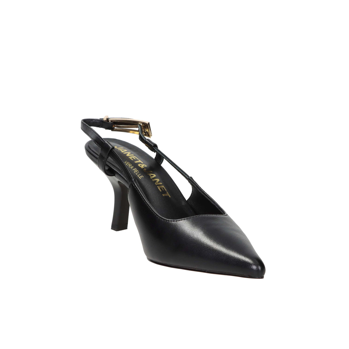 Janet & Janet Donna Slingback J-641 Nero