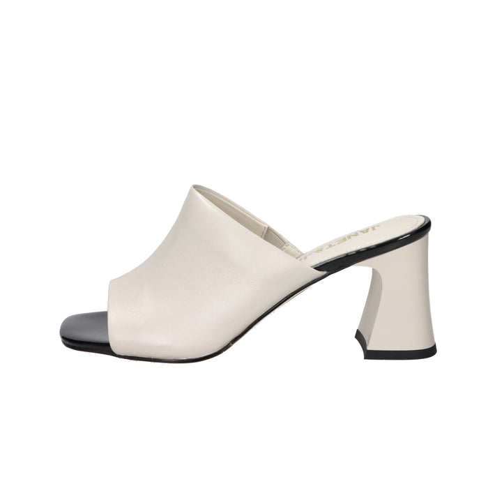Janet & Janet Women's Heeled Slippers J-802 Ice