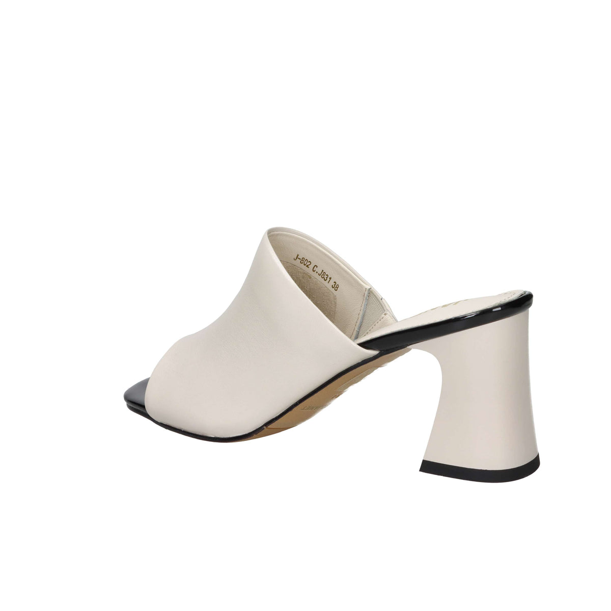 Janet & Janet Women's Heeled Slippers J-802 Ice