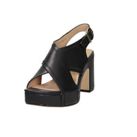 Janet & Janet Donna Sandalo con tacco J-651 Nero