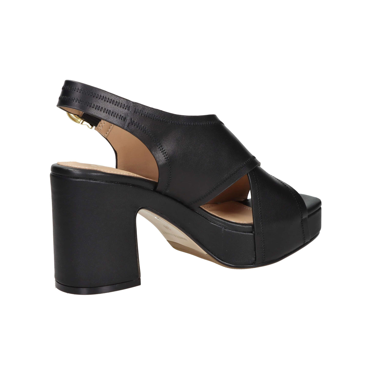Janet & Janet Donna Sandalo con tacco J-651 Nero