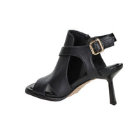 Janet & Janet Women's Heeled Sandals J-873 Black