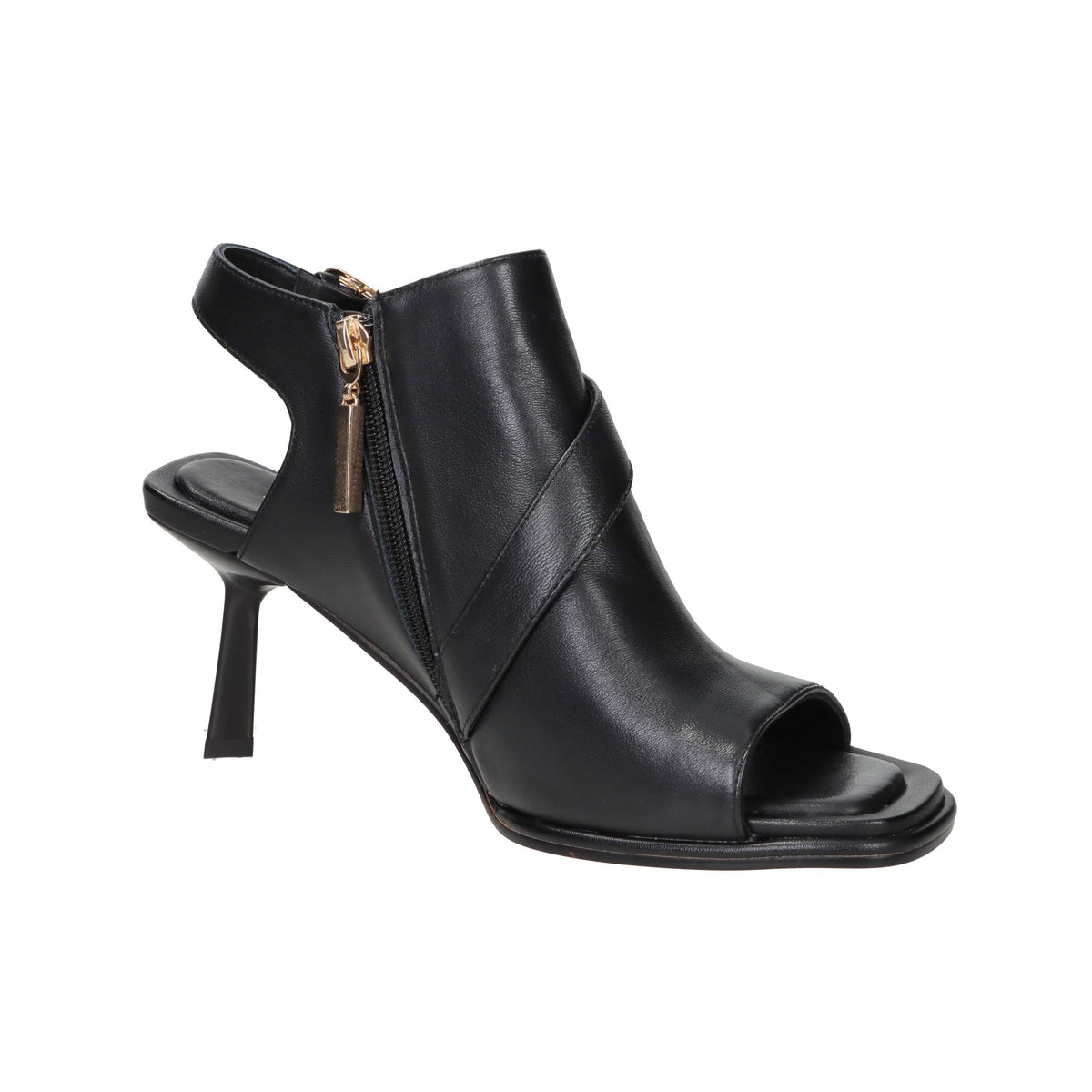Janet & Janet Women's Heeled Sandals J-873 Black