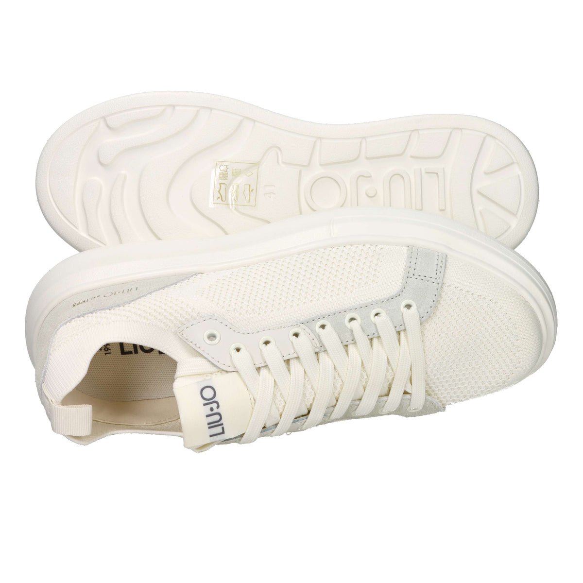 Liu-Jo Homme Baskets 7B6011TX145 Crème