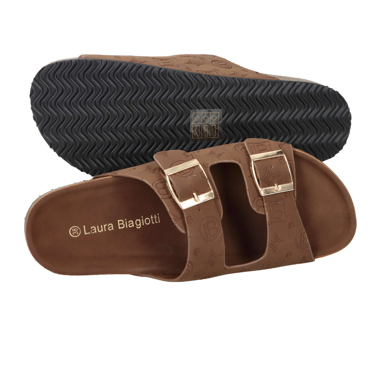 Laura Biagiotti Donna Ciabatta bassa 9776 Marrone