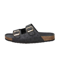 Laura Biagiotti Damen Flache Pantolette 9776 Schwarz