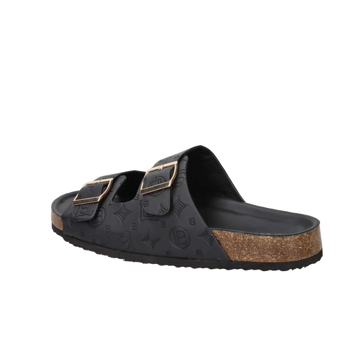 Laura Biagiotti Damen Flache Pantolette 9776 Schwarz