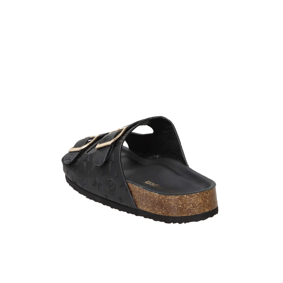 Laura Biagiotti Damen Flache Pantolette 9776 Schwarz