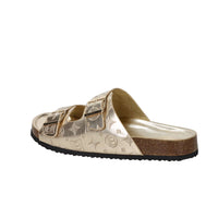 Laura Biagiotti Damen Flache Pantolette 9776 Gold
