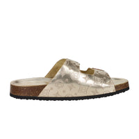 Laura Biagiotti Damen Flache Pantolette 9776 Gold