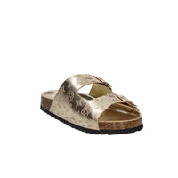 Laura Biagiotti Damen Flache Pantolette 9776 Gold