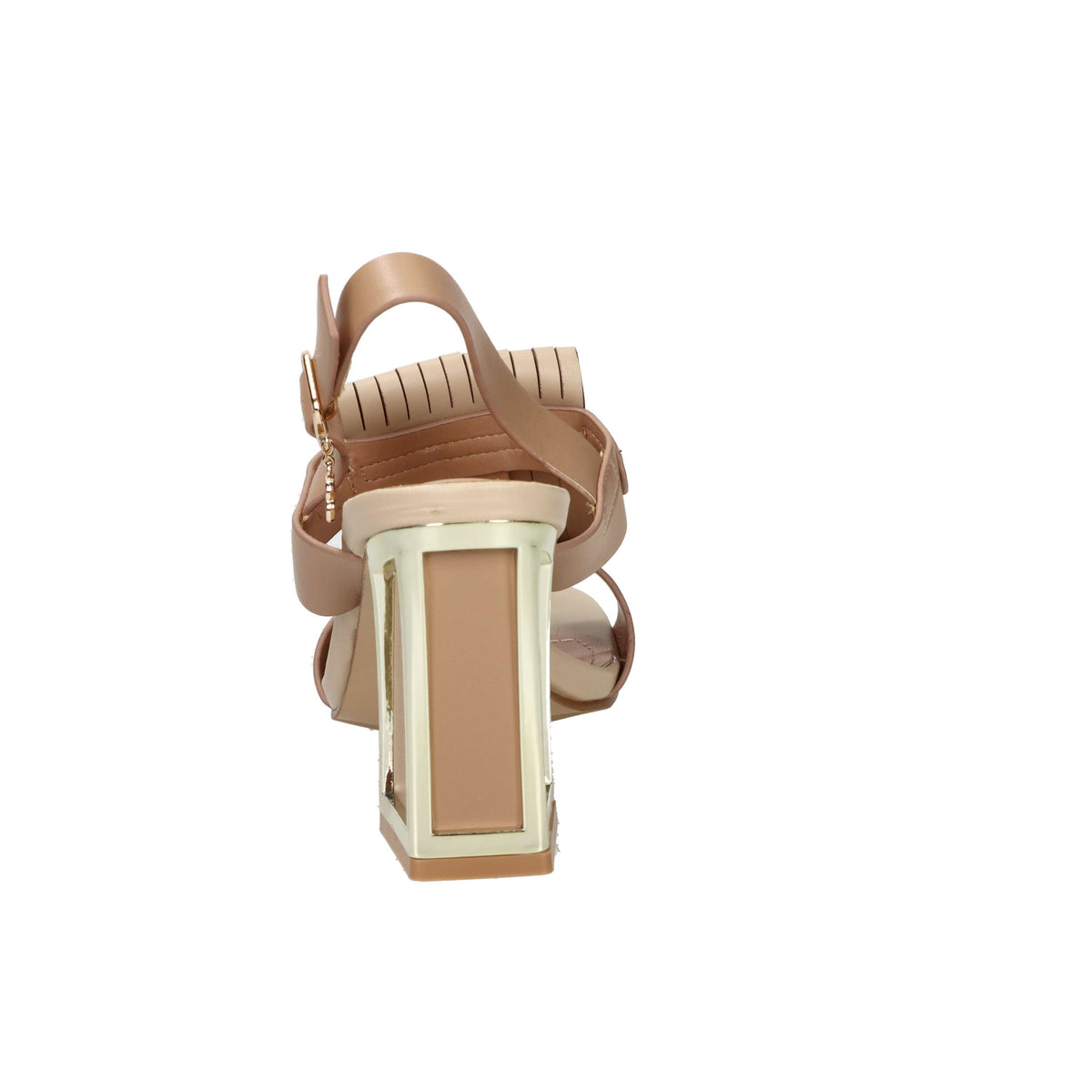 Laura Biagiotti Mujer Sandalia con tacón 9753 Beige