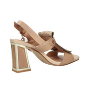 Laura Biagiotti Mujer Sandalia con tacón 9753 Beige