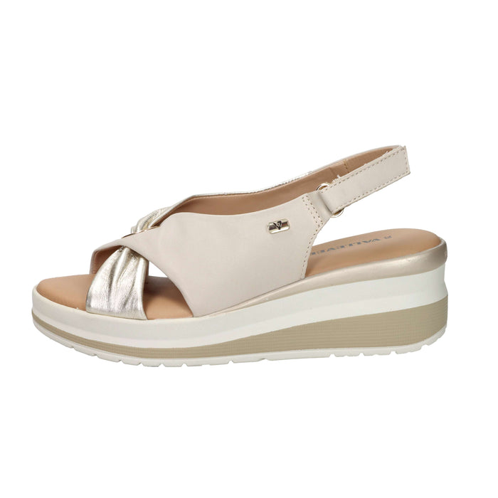Valleverde Femme Sandale compensée VGI320W Beige