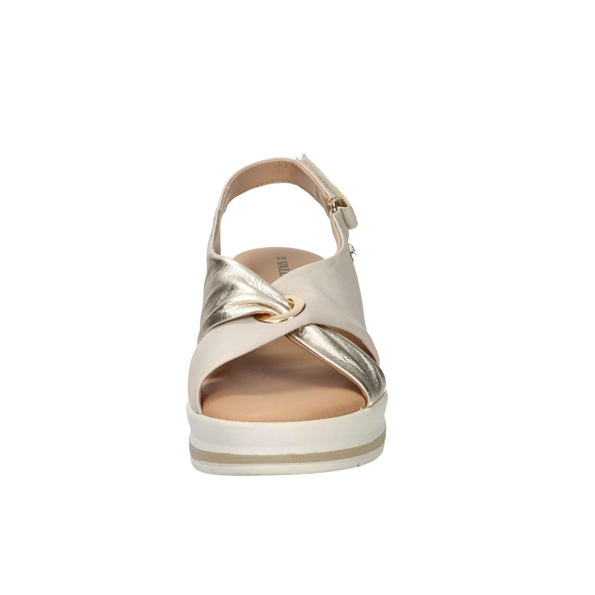 Valleverde Donna Sandalo con zeppa VGI320W Beige