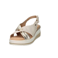 Valleverde Donna Sandalo con zeppa VGI320W Beige