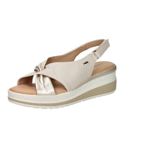 Valleverde Donna Sandalo con zeppa VGI320W Beige