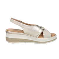 Valleverde Donna Sandalo con zeppa VGI320W Beige